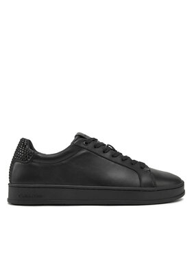 Calvin Klein Calvin Klein Tenisice Low Top Lace Up Woven HM0HM01767 Crna