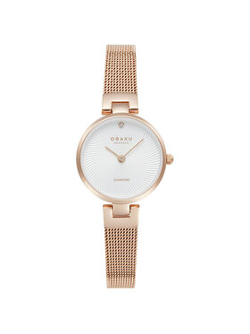 Obaku Obaku Orologio V256SXVIMV Oro rosa