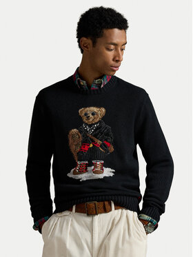 Polo Ralph Lauren Polo Ralph Lauren Пуловер 710982140001 Черен Regular Fit