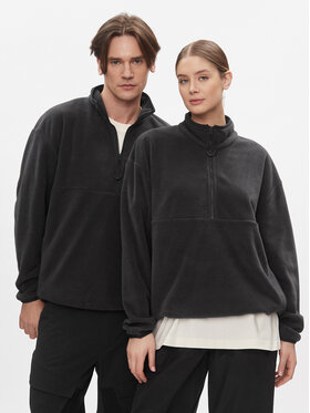Jack Wolfskin Jack Wolfskin Polar Bockenheim Fleece 1711091 Czarny Oversize