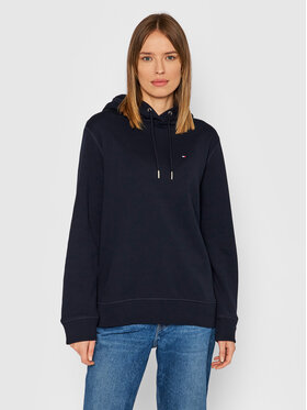 Tommy Hilfiger Tommy Hilfiger Felpa Hoodie WW0WW32206 Blu scuro Regular Fit
