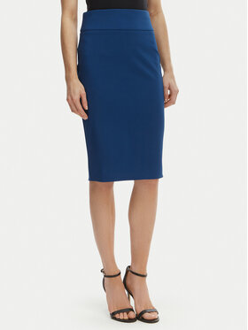 Rinascimento Rinascimento Fustă tip creion CFC0128651003 Albastru Slim Fit