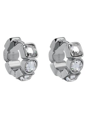 Guess Guess Náušnice JUBE03 305JW Strieborné rhodiovanie