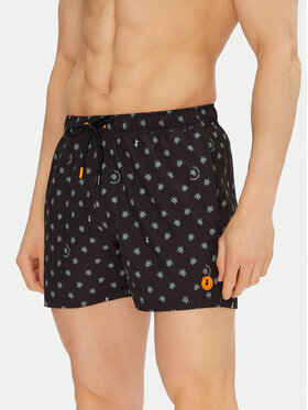 Save The Duck Save The Duck Badeshorts DW1222M SIPO20 Schwarz Regular Fit