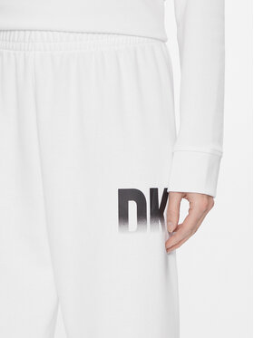 DKNY Sport Donji Dio Trenerke DP3P3379 Bijela Relaxed Fit