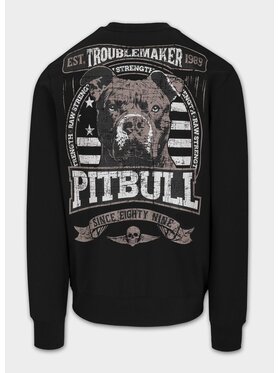 PITBULL PITBULL Bluza Bluza męska TROUBLEMAKER L Czarny Regular Fit