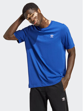 adidas adidas Tričko Trefoil Essentials IA4870 Modrá Regular Fit