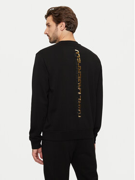 KARL LAGERFELD KARL LAGERFELD Pulóver 705463 551900 Fekete Regular Fit