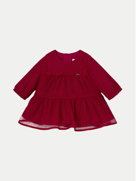 Mayoral Mayoral Elegáns ruha 2805 Piros Regular Fit