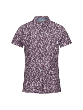 Regatta Regatta Koszula Mindano VIII Fioletowy Short Fit