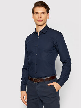 HUGO Hugo Košile C-Jenno 50289499 Tmavomodrá Slim Fit