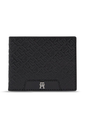 Tommy Hilfiger Tommy Hilfiger Férfi pénztárca Th Mono Leather Mini Cc Wallet AM0AM11593 Fekete