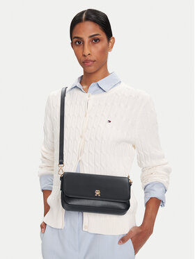 Tommy Hilfiger Tommy Hilfiger Torebka Th Icon Conv AW0AW17677 Granatowy