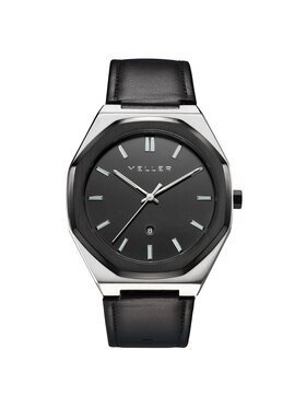 Meller Meller Zegarek 8PN-1BLACK Srebrny