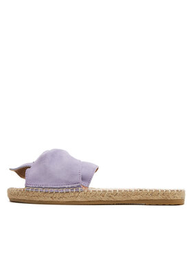 Manebi Espadrile Hamptons Sandals With Knot W 1.3 JK Vijolična