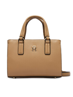 Tommy Hilfiger Tommy Hilfiger Borsetta Th Daily Mini Tote AW0AW18379 Marrone