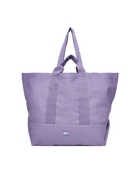 Tommy Jeans Tommy Jeans Torebka Tjw Tote Edition Canvas AW0AW17542 Fioletowy