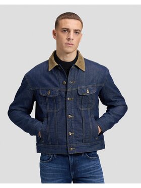 Lee Lee Kurtka jeansowa STORM RIDER JACKET Niebieski Regular Fit