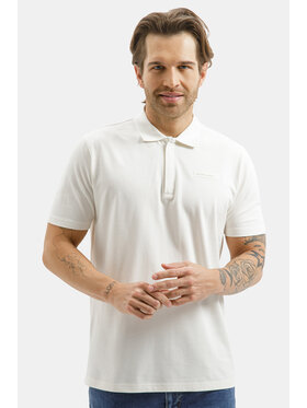 Cross Jeans Cross Jeans Polo 16175-028 Beżowy Regular Fit