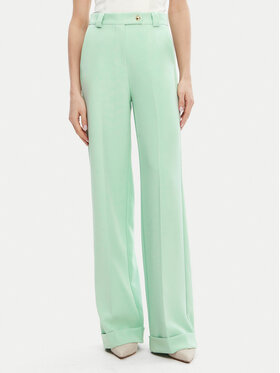 Maryley Maryley Штани з тканини 25EB537/M26/43SP Зелений Regular Fit