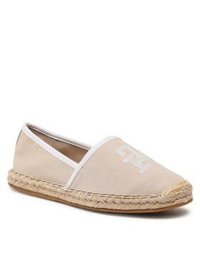 Tommy Hilfiger Tommy Hilfiger Espadrile Th Embroidered Espadrille FW0FW07101 Bež