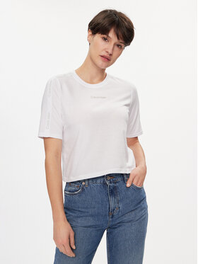 Calvin Klein Performance Calvin Klein Performance T-särk 00GWS4K234 Valge Regular Fit