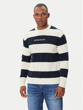 Guess Jeans Guess Jeans Пуловер M4BR37 Z3HM1 Екрю Regular Fit
