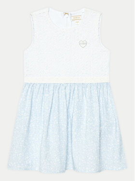 Guess Guess Ежедневна рокля K5GK29 WH7F0 Бял Regular Fit