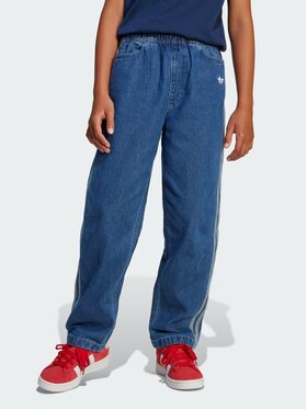 adidas adidas Jeansy 139375 Błękitny Loose Fit