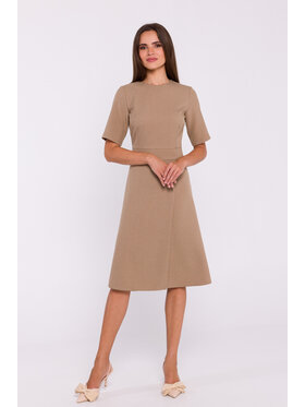 Stylove Stylove Večerní šaty S373 Béžová Ladies Fit