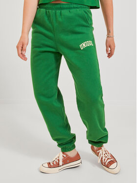 JJXX JJXX Teplákové nohavice 12244364 Zelená Relaxed Fit