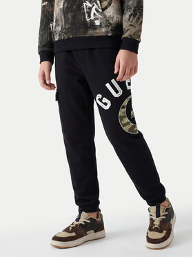 Guess Guess Pantaloni da tuta L6YB01 K4083 Nero Regular Fit