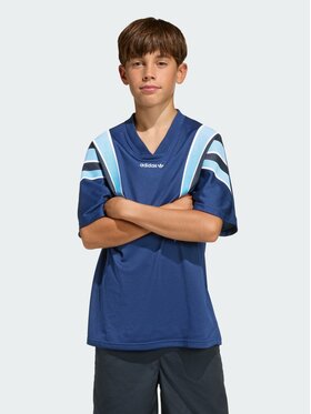 adidas adidas T-Shirt 159173 Niebieski jasny Loose Fit