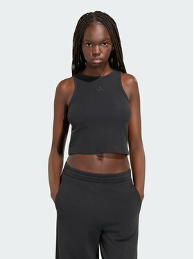 adidas adidas Top 164603 Czarny Fitted Fit