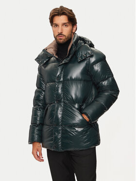 Hetregó Hetregó Пуховик Justin 8N562 Зелений Regular Fit