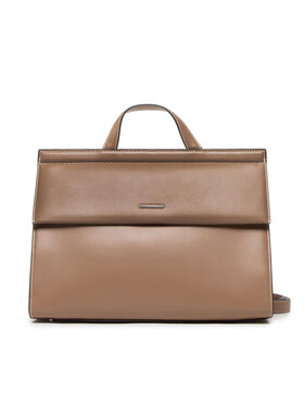 Calvin Klein Calvin Klein Ročna torba Fold Over Top Handle K60K609643 Bež
