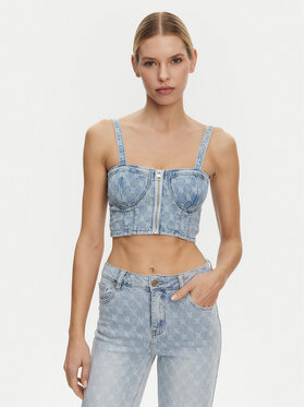 Gaudi Gaudi Top 511BD46001 Modrá Slim Fit
