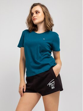 Tommy Hilfiger Tommy Hilfiger Szorty materiałowe DW0DW12627-BDS R. XL Czarny Regular Fit