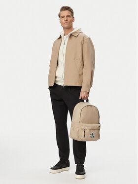 Calvin Klein Jeans Calvin Klein Jeans Σακίδιο Solid Monologo Backpack IU0IU00731 Μπεζ