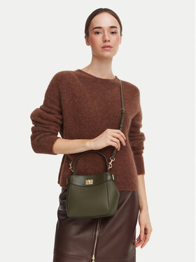Calvin Klein Calvin Klein Torebka Mix Media Crossbody LV04F3885G Zielony ciemny