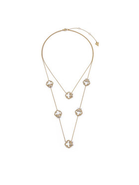 Guess Guess Naszyjnik JUBN05 581JW Złoty