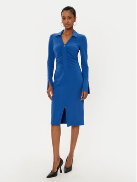 Patrizia Pepe Patrizia Pepe Rochie cocktail 8A1452/J129-CA37 Albastru Slim Fit