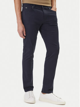 BOSS BOSS Jeans hlače H-Delaware5 50553955 Mornarsko modra Slim Fit