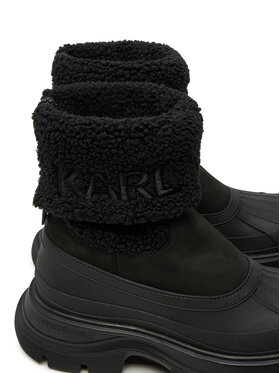 KARL LAGERFELD Čizme KL42964 Crna