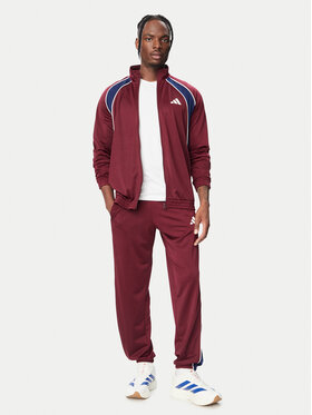 adidas adidas Tuta Colour Block KH2731 Bordeaux Regular Fit