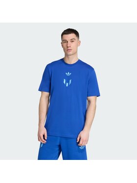 adidas adidas Koszulka techniczna 142995 Błękitny Regular Fit