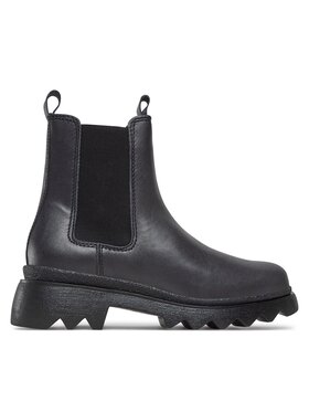 Tamaris Tamaris Kotníková obuv s elastickým prvkem 1-25802-41 Černá