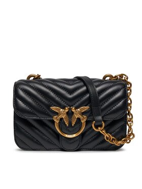 Pinko Pinko Kabelka Love Bell Mini AI 23-24 PLTT 100048 A14Q Černá