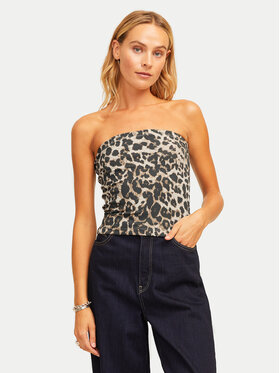 JJXX JJXX Felső Fiona 12280486 Barna Slim Fit