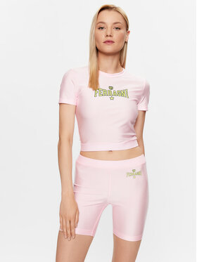 Chiara Ferragni Chiara Ferragni T-shirt 74CBM266 Ružičasta Regular Fit
